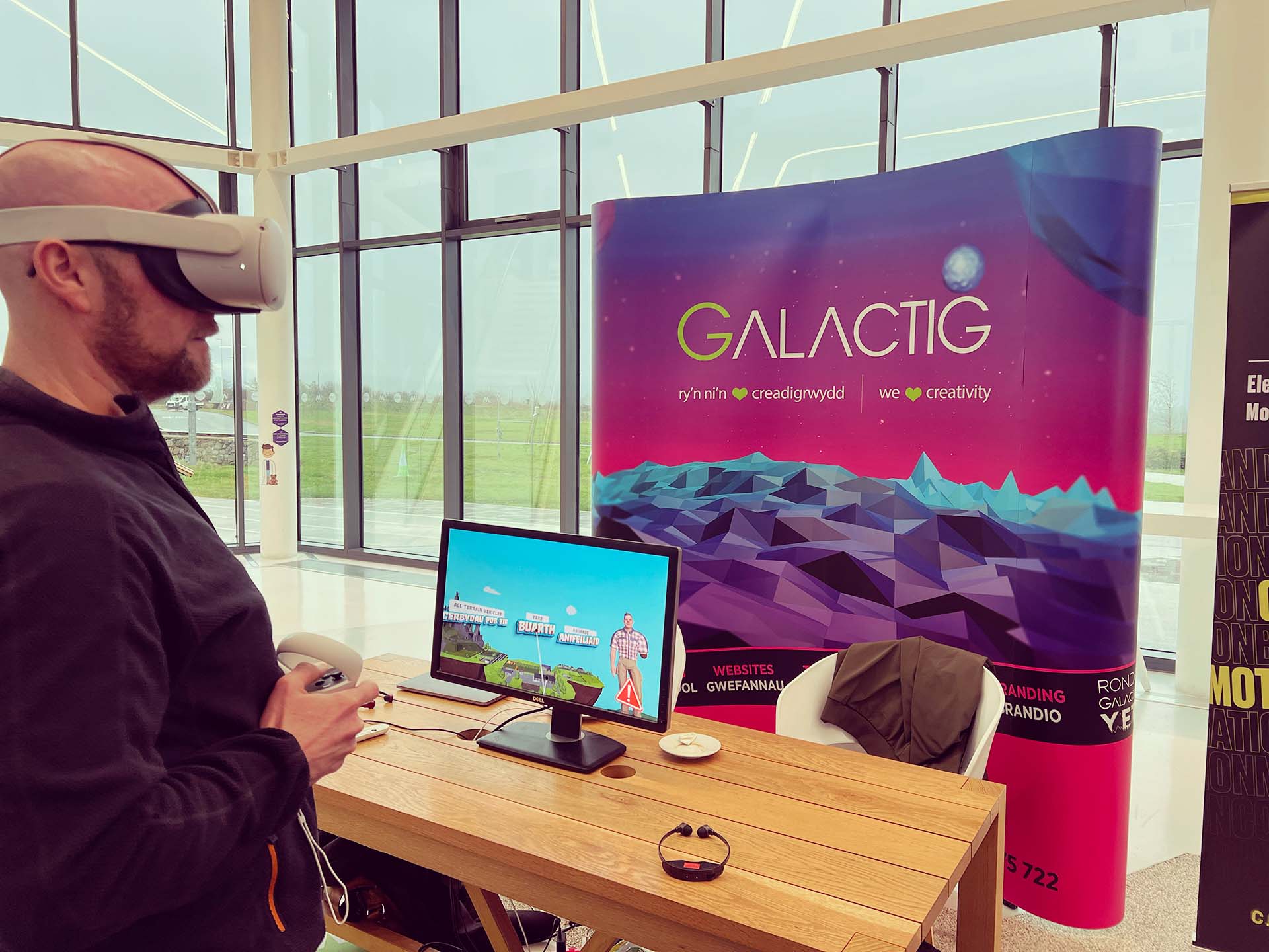 Galactig Showcases VR Innovations at Senedd Cross Party Group